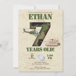 Einladung der Armee - 7. Geburtstag