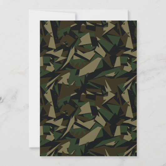 Einladung der Armee/Militärische Graduiertengruppe (Rückseite)