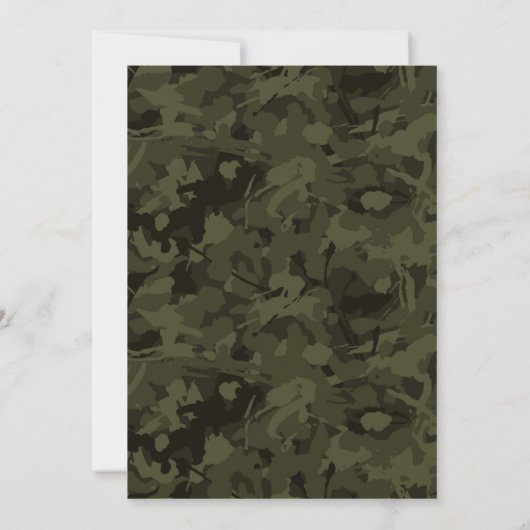 Einladung der Armee/Militärische Graduiertengruppe (Rückseite)