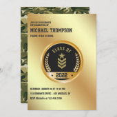 Einladung der Armee/Militärische Graduiertengruppe (Vorne/Hinten)