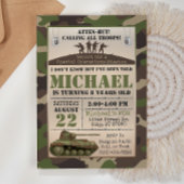 Einladung der Armee zum Geburtstag