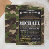 Einladung der Armee zum Geburtstag