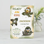 Einladung der Armee zum Geburtstag (Stehend Vorderseite)