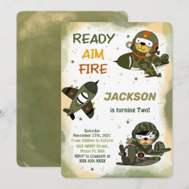 Einladung der Armee zum Geburtstag