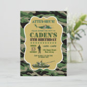 Einladung der Armee zum Geburtstag (Stehend Vorderseite)