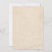 Einladung der Baby-Bird-Dusche (Rückseite)