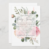 Einladung der Babydusche (Vorne/Hinten)