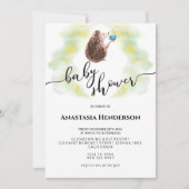 Einladung der Babydusche. (Vorderseite)