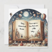 Einladung der Babydusche (Vorderseite)