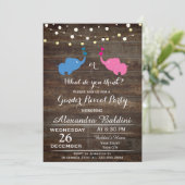 Einladung der Babydusche (Stehend Vorderseite)