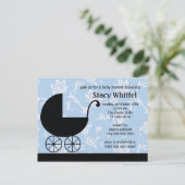 Einladung der Babydusche (Stehend Vorderseite)