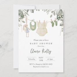 Einladung der Babydusche