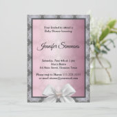 Einladung der Babydusche (Stehend Vorderseite)