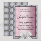 Einladung der Babydusche (Vorne/Hinten)