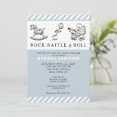 Einladung der Babydusche (Stehend Vorderseite)