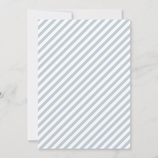 Einladung der Babydusche (Rückseite)