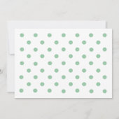 Einladung der Babydusche (Rückseite)