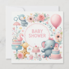 Einladung der Babydusche