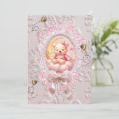 Einladung der Babydusche (Stehend Vorderseite)