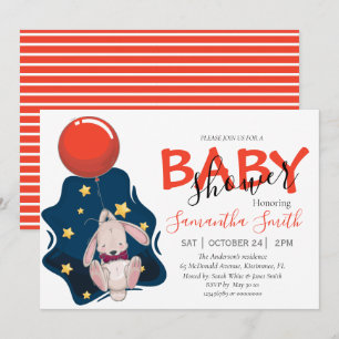 Einladung der Babydusche