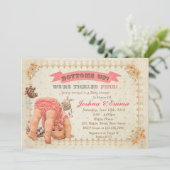 Einladung der Babydusche (Stehend Vorderseite)