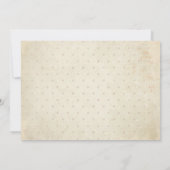 Einladung der Babydusche (Rückseite)