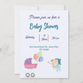 Einladung der Babydusche (Vorderseite)