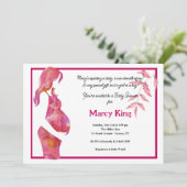 Einladung der Babydusche (Stehend Vorderseite)