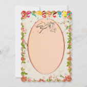 Einladung der Babydusche (Rückseite)