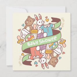 Einladung der Babydusche