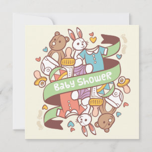 Einladung der Babydusche