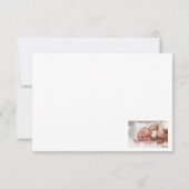 Einladung der Babydusche (Rückseite)