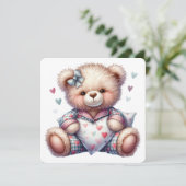 Einladung der Babydusche (Stehend Vorderseite)