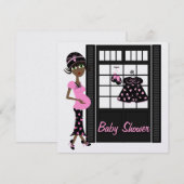 Einladung der Babydusche (Vorne/Hinten)