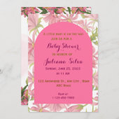 Einladung der Babydusche (Vorne/Hinten)