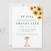 Einladung der Babydusche (Vorderseite)