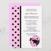 Einladung der Babydusche (Vorne/Hinten)