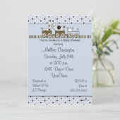 Einladung der Babydusche (Stehend Vorderseite)