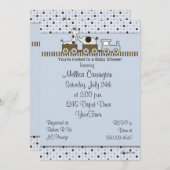 Einladung der Babydusche (Vorne/Hinten)