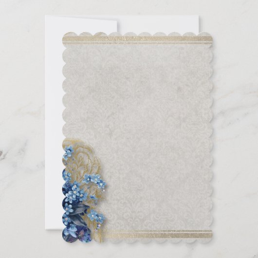 Einladung der Babydusche (Rückseite)