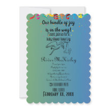 Einladung der Babydusche