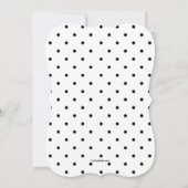 Einladung der Babydusche (Rückseite)