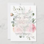 Einladung der Babydusche (Vorderseite)