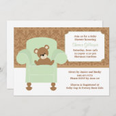 Einladung der Babydusche (Vorne/Hinten)