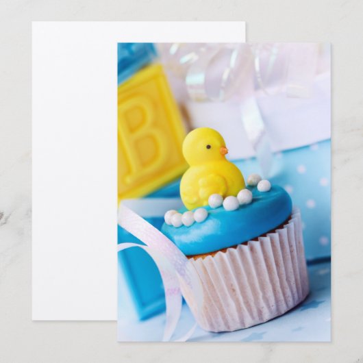 Einladung der Babydusche (Vorne/Hinten)