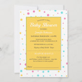 Einladung der Babydusche (Vorderseite)