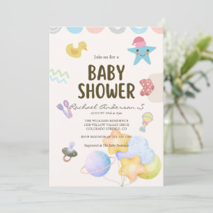 Einladung der Babydusche