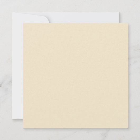 Einladung der Babydusche Boho Highland Calf (Rückseite)