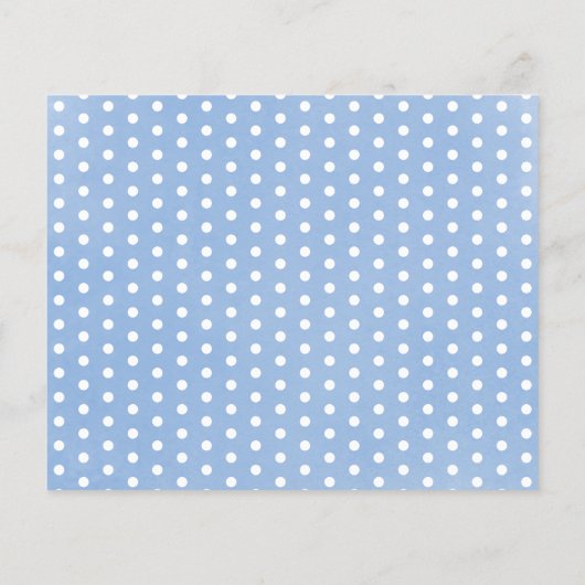 Einladung der Babydusche "Elephant Budget" (Rückseite)