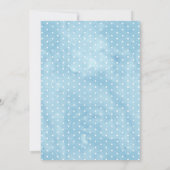 Einladung der Babydusche "Elephant Watercolor" (Rückseite)